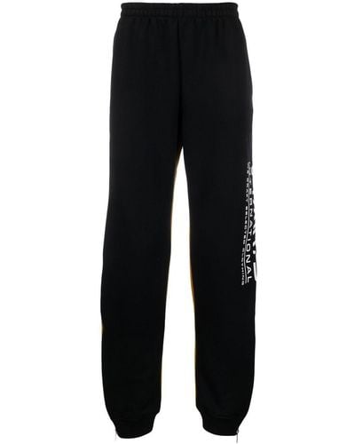 VTMNTS Pantalon de jogging à design réversible - Noir