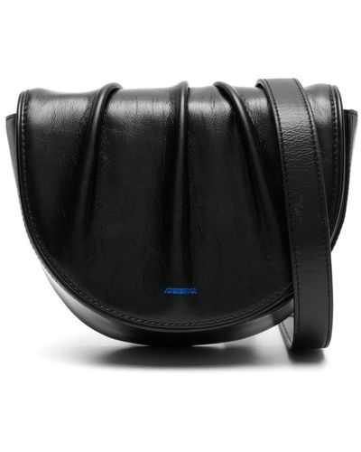 Adererror Opla Leather Shoulder Bag - Black