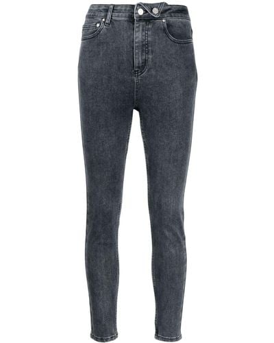 B+ AB Low-rise Skinny-cut Jeans - Blue