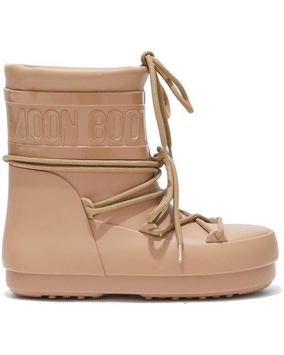 Moon Boot Protecht Low Rain Boots - Natural