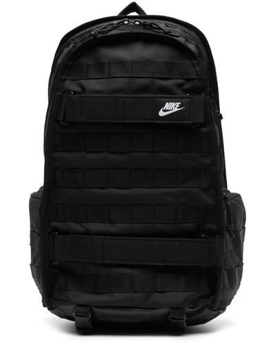 Nike Logo-patch backpack - Nero