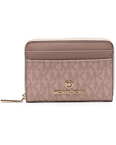 MICHAEL Michael Kors Portemonnaie mit Muster - Pink