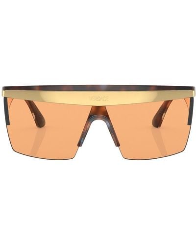 Versace Square Frame Sunglasses - Natural