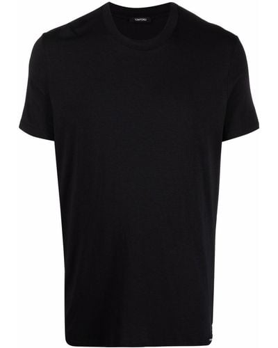 Tom Ford Klassisches T-Shirt - Schwarz