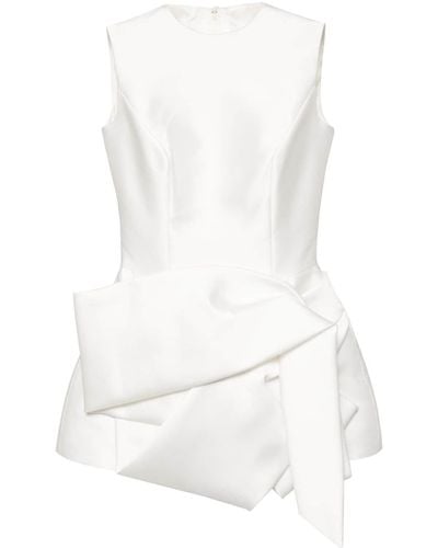 Isabel Sanchis Kleid mit rundem Ausschnitt - Weiß