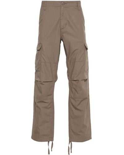 Carhartt Pantalones slim Aviation Pant - Gris