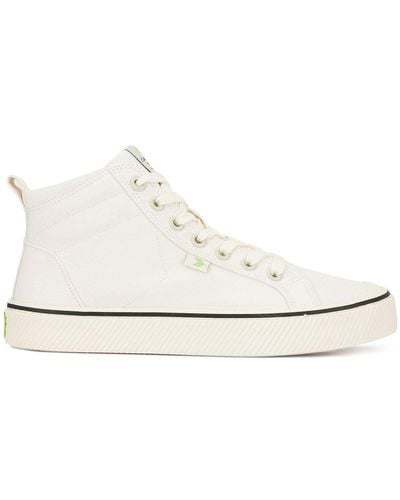 CARIUMA Oca High-top Stripe Canvas Sneakers - White