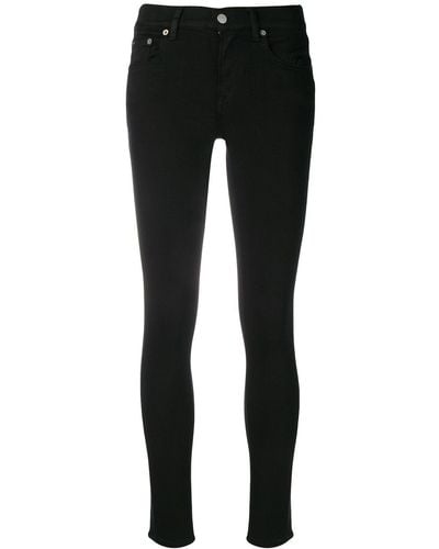 Polo Ralph Lauren High Rise Skinny Jeans - Zwart
