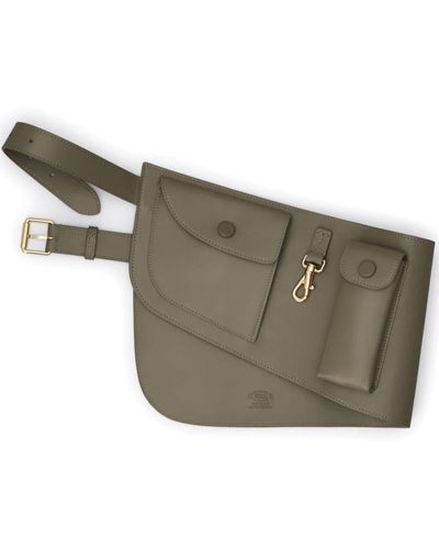Tod's Leather Utility Belt - Gray