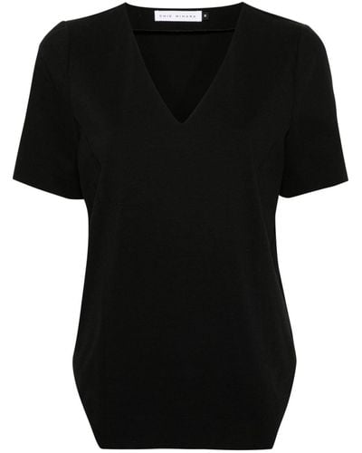 Chie Mihara Llea Paneled T-shirt - Black