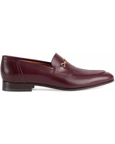 Gucci Loafer mit GG - Lila
