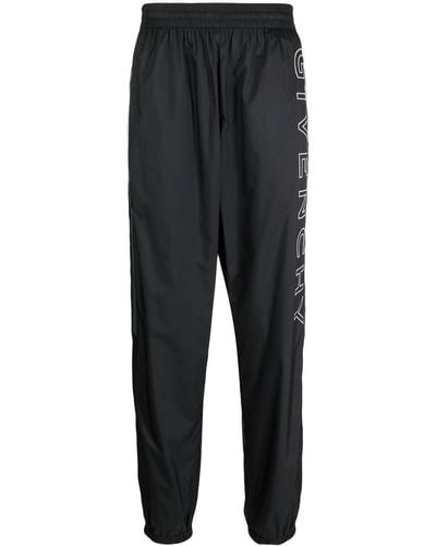 Givenchy Pantalon de jogging à logo brodé - Noir