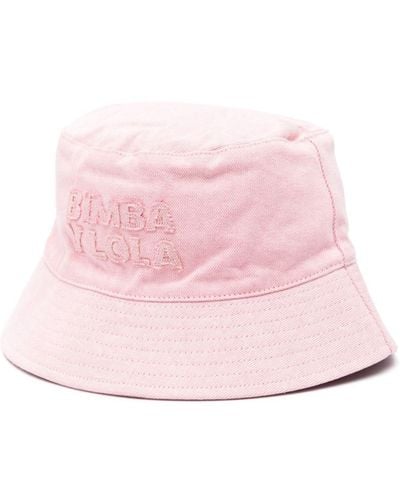 Bimba Y Lola Logo-lettering Bucket Hat - Pink