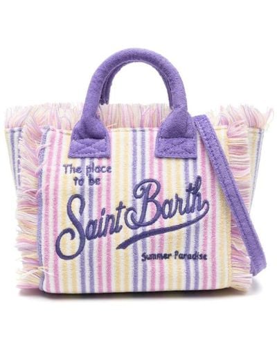 Mc2 Saint Barth Mini Vanity Sponge Tote Bag - Purple