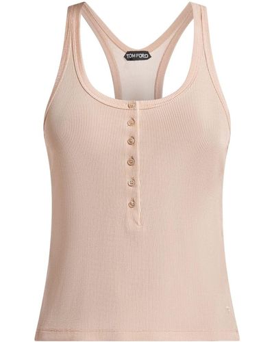 Tom Ford Ribbed Tank Top - Pink