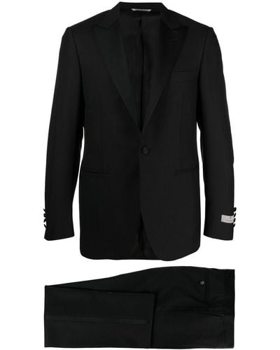 Canali ツーピース ディナースーツ - ブラック