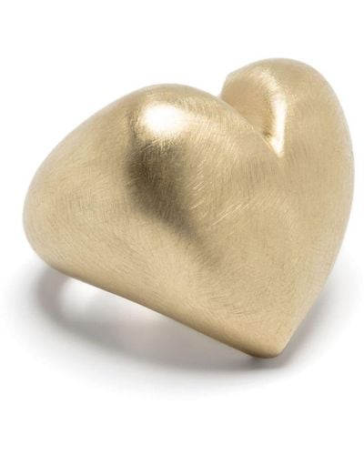 Lauren Rubinski 14kt Yellow Gold Heart Ring - Natural
