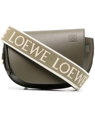 Loewe Small Gate Crossbody Bag - Grey