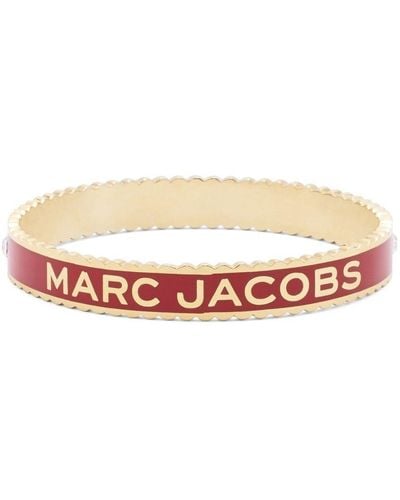 Marc Jacobs Bracciale rigido The Medallion grande - Bianco