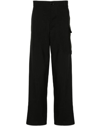 Marni Cargo Tapered Trousers - Black