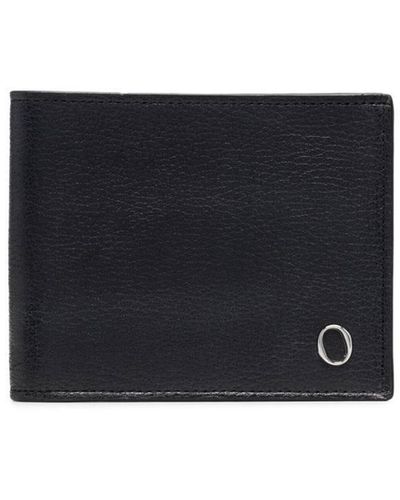 Orciani 二つ折り財布 - ブラック