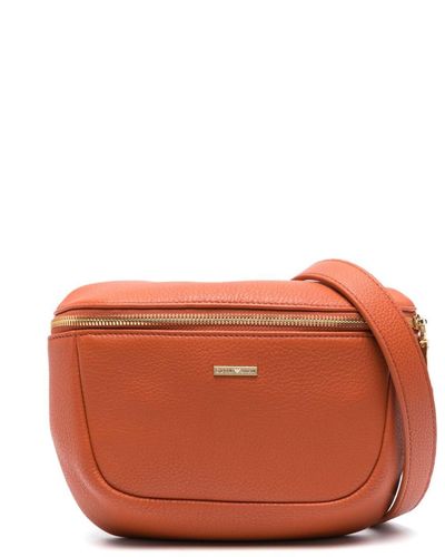 Emporio Armani Gürteltasche mit Logo-Schild - Orange