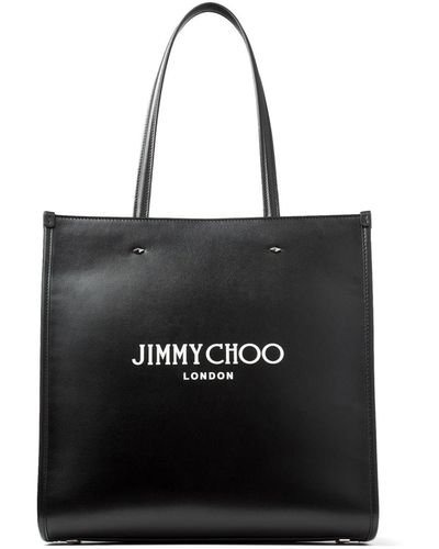 Jimmy Choo N/s レザートートバッグ M - ブラック