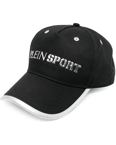 Philipp Plein Logo-lettering Baseball Cap - Black