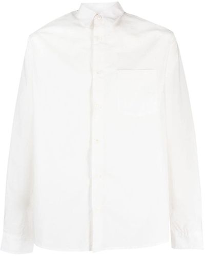 A.P.C. Camisa Clement de manga larga - Blanco