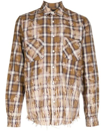 Amiri Camicia con stampa - Marrone