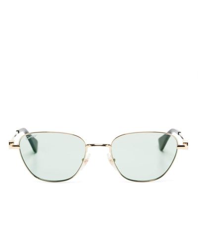 Cartier Butterfly-frame Sunglasses - Metallic