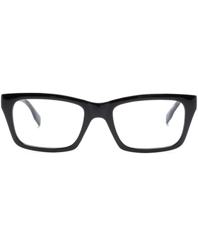 Karl Lagerfeld スクエア眼鏡フレーム - ブラック