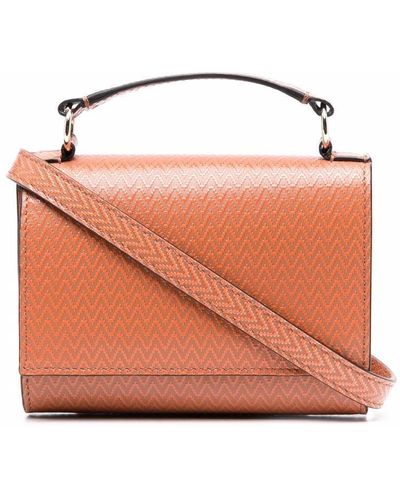 Missoni Mini-Tasche mit Zickzackmuster - Mehrfarbig