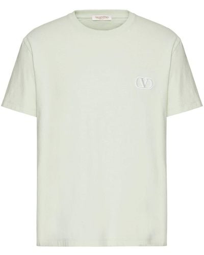 Valentino Garavani Vlogo Cotton T-shirt - White