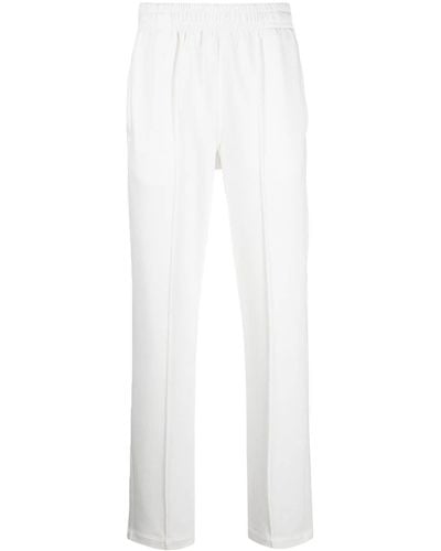 Styland Pantalon en coton à coupe droite - Blanc
