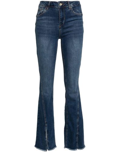 Liu Jo Mid-rise Flared Jeans - Blue