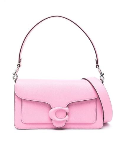 COACH Tabby Leather Tote Bag - Pink