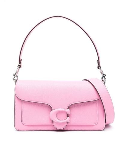 COACH Tabby Leren Shopper - Roze