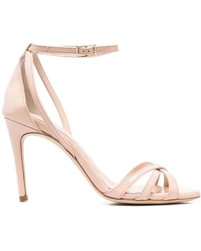 Giuliano Galiano Crossover-strap Sandals - Pink