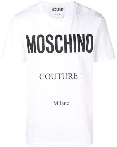 Moschino T-shirt con stampa Couture! - Bianco