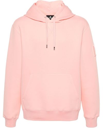 Mackage KRYS Hoodie mit Samt-Logo - Pink