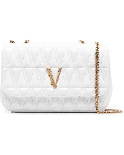 Versace ヴィルトゥス ショルダーバッグ - ホワイト
