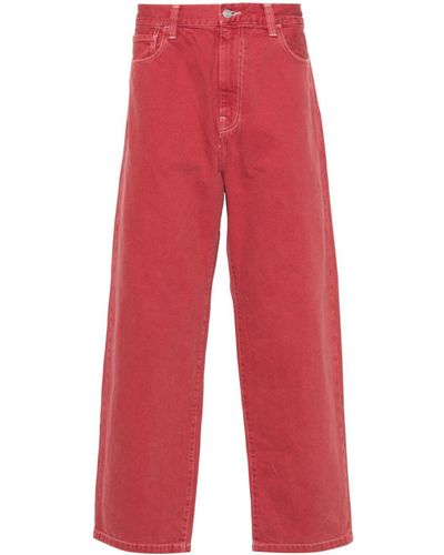 Carhartt Landon Pant Tapered-Jeans - Rot