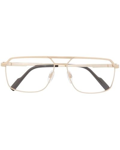 Cazal Pilot-frame Eyeglasses - Metallic