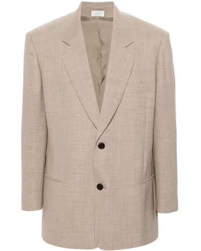 The Row Abram Single-breasted Blazer - Natural