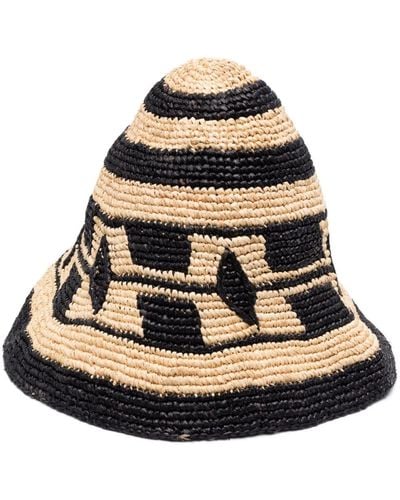 Colville Sisterhood Interwoven-design Bucket Hat - Black