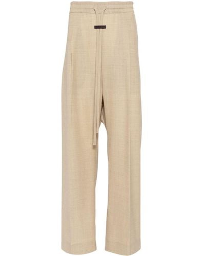 Fear Of God Straight trousers - Natur