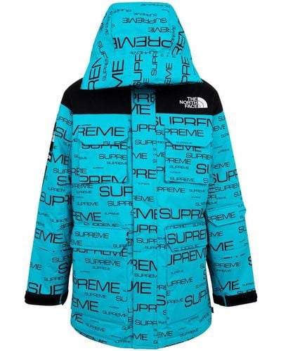 Supreme X The North Face Coldworks 700-fill Fown Parka - Blauw