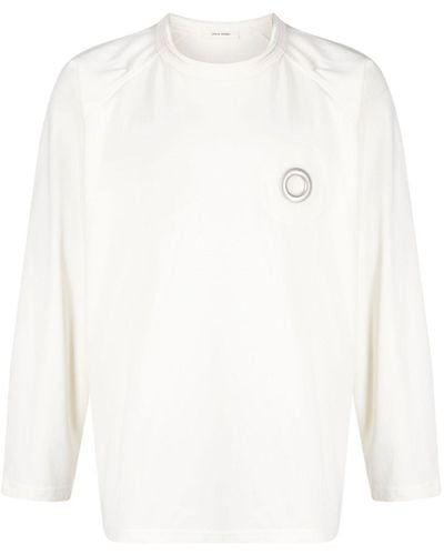 Craig Green Long-sleeve Cotton T-shirt - White