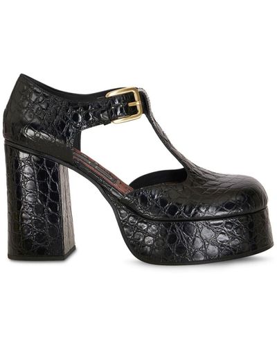 Etro Mary Jane Shoes - Black